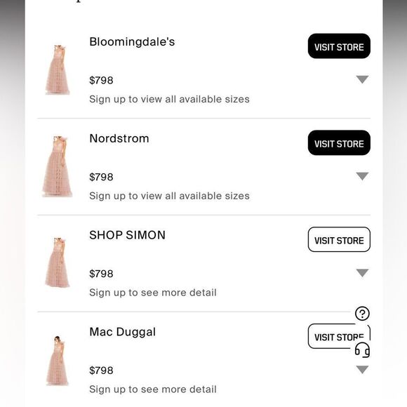 Mac Duggal One Shoulder Faux BowFeatherTiered
A Line Gown /size 10 - Picture 9 of 10